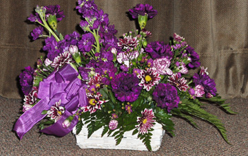 Flowers from Gene and Sheryl Michael & Bea Williams