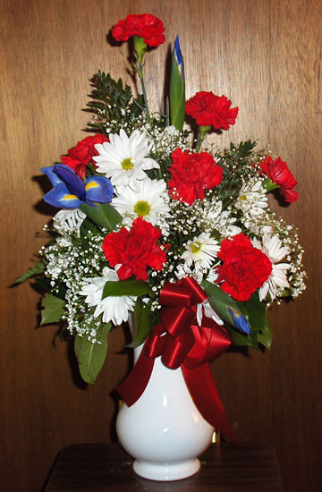 Flowers from Margarette Drabek (and the late Anton Drabek)