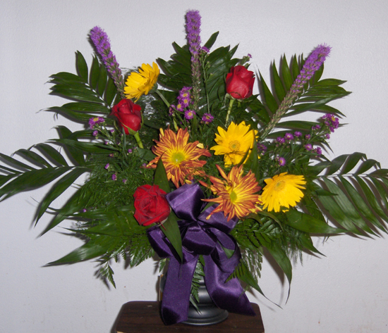 Flowers from Paul Delbridge Family