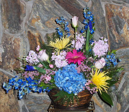 Flowers from Floren, Debbie, Lance, Erin & Cason