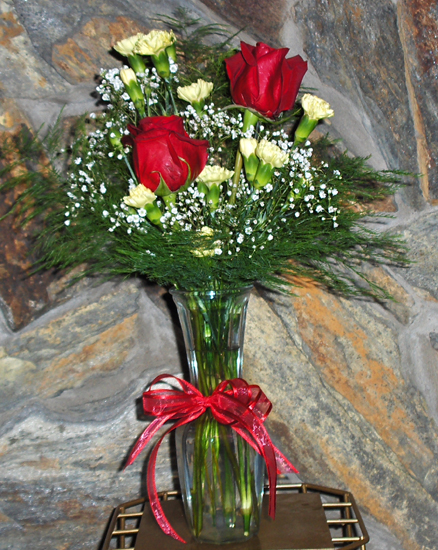 Flowers from Silverleaf Staff and Residents