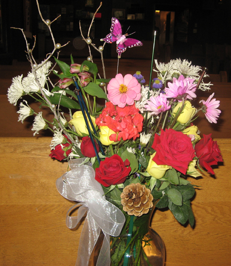 Flowers from Joyce & Greg Williamson