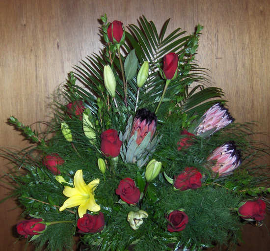 Flowers from Nato School Oberammergau