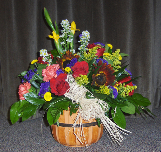 Flowers from Sheila Schroeder, Carrie Wilson, Deb Johnson