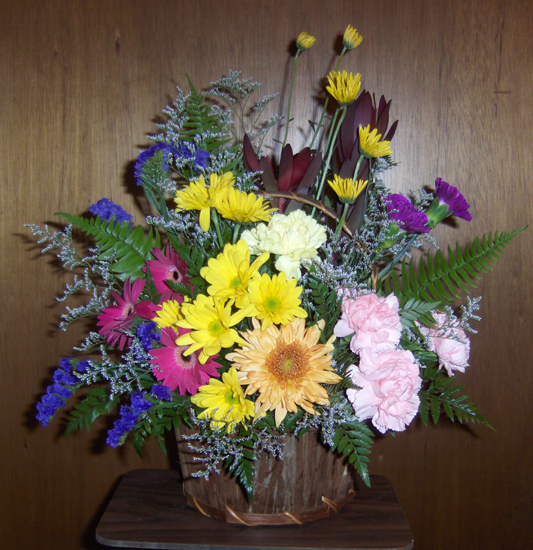Flowers from Robert L. Johnson