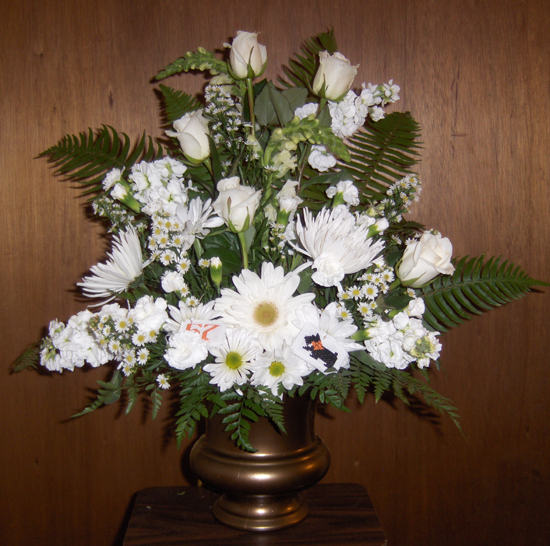 Flowers from Donnie & Marcia Eymer, Bill & Connie Parsons, Bart & Janice Parsons