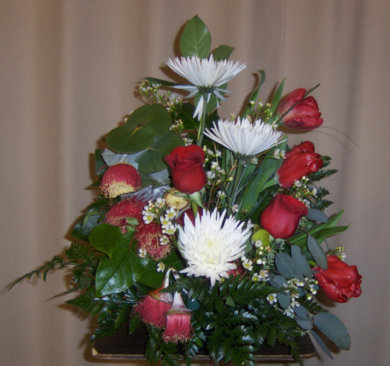 Flowers from Glen & Joyce Hostutler and Family