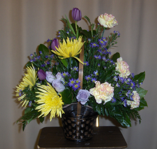 Flowers from Ralph Doud, Jr., Ed & Dorothy, Natalie & Dick, Rich & Celia, Grace & John