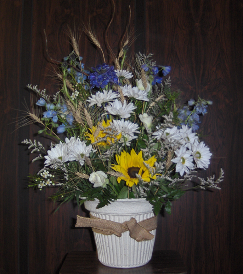 Flowers from Bill & Kenda Huber and Family