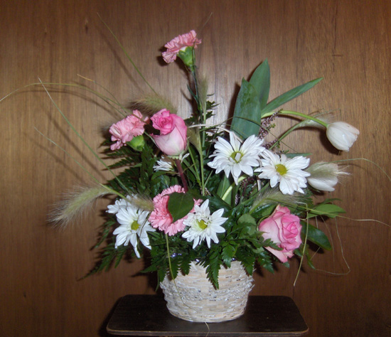 Flowers from Rita & Cliff Ramsey and Phyllis Hajek