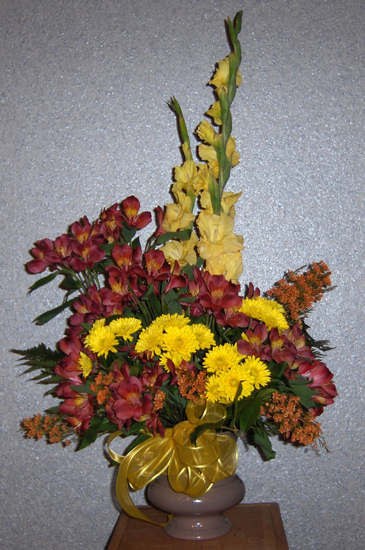 Flowers from Wall Ambulance Service