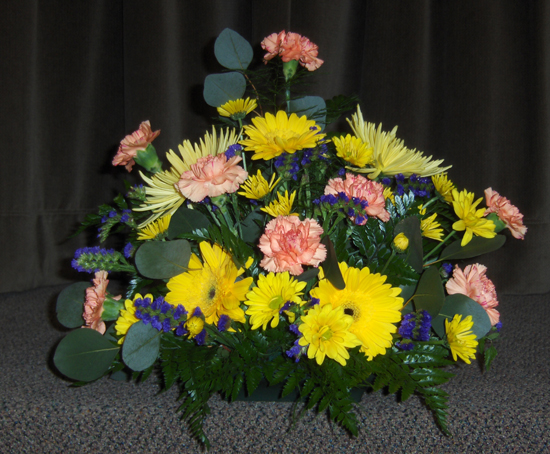 Flowers from Jerry, Karen, Brooke, Dusty, & Evan