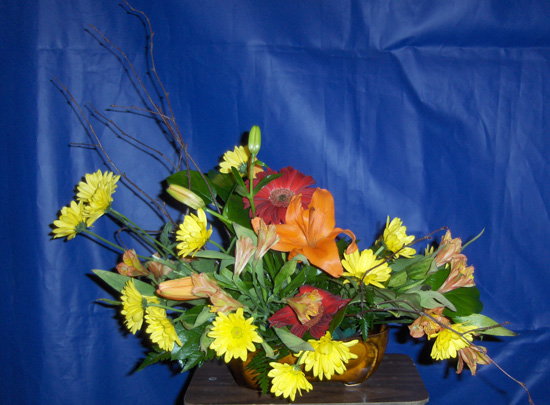 Flowers from Grant, JoDee, Chelsie and Garrett Shearer