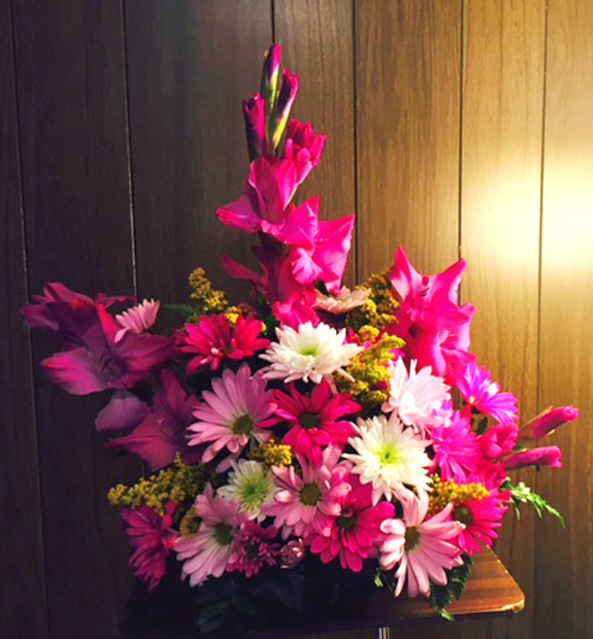 Flowers from Clyde and Connie Schlim
