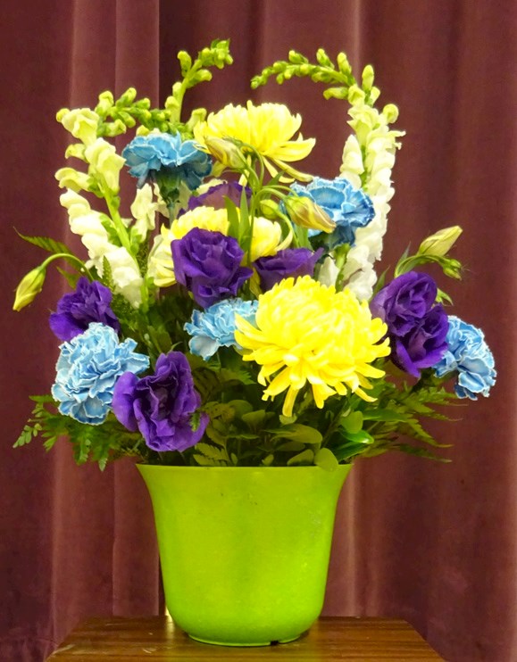Flowers from The S.D.H.P. Honor Guard Team