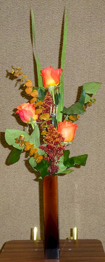 Flowers from Alice Mettler and Sandy Feller