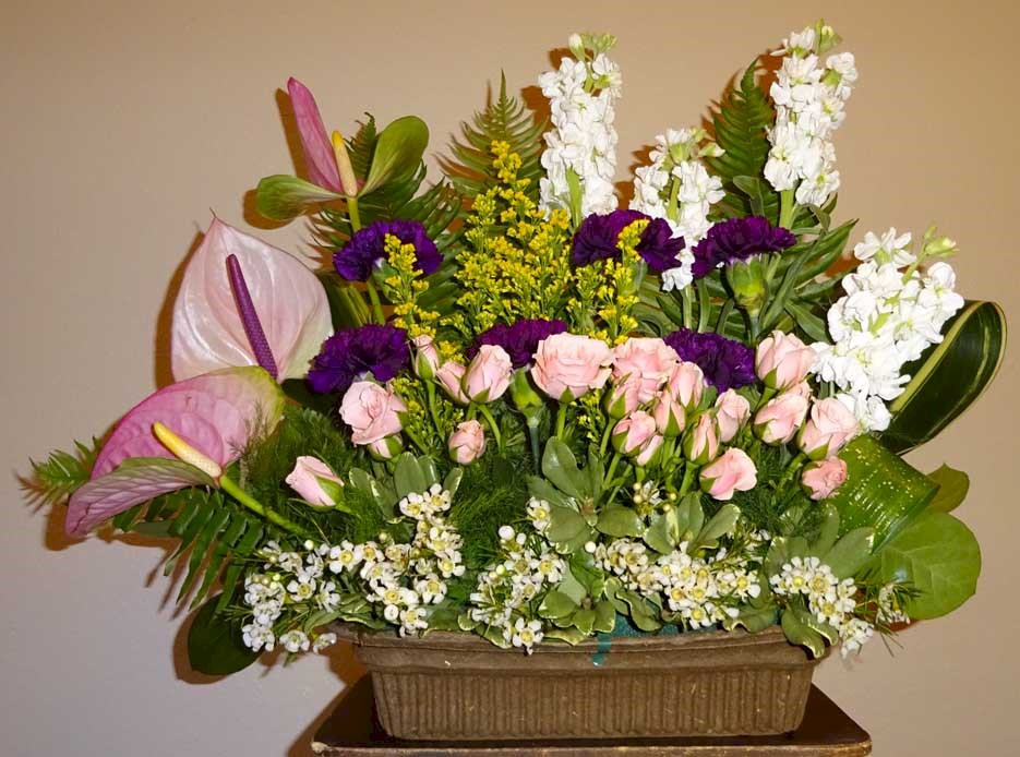Flowers from Bonnie, Shawn, Scott & LeeAnna Fitzgerald & Family, Brock & Brittany Smith & Family, Bernice Clary, and Dr. Doug O'Dea