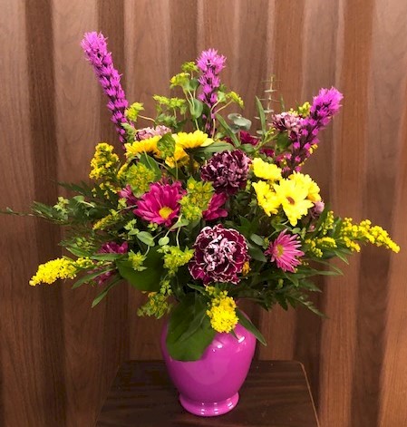 Flowers from Karen, Judy, and Paula Dounen