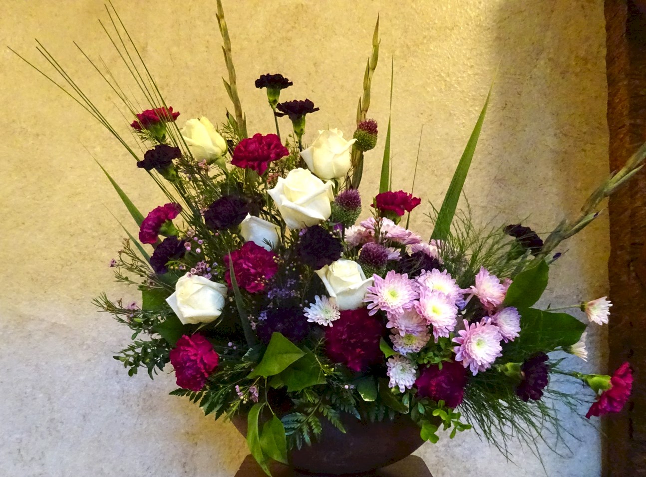 Flowers from Rick, Patt, Sarah, and Marjorie