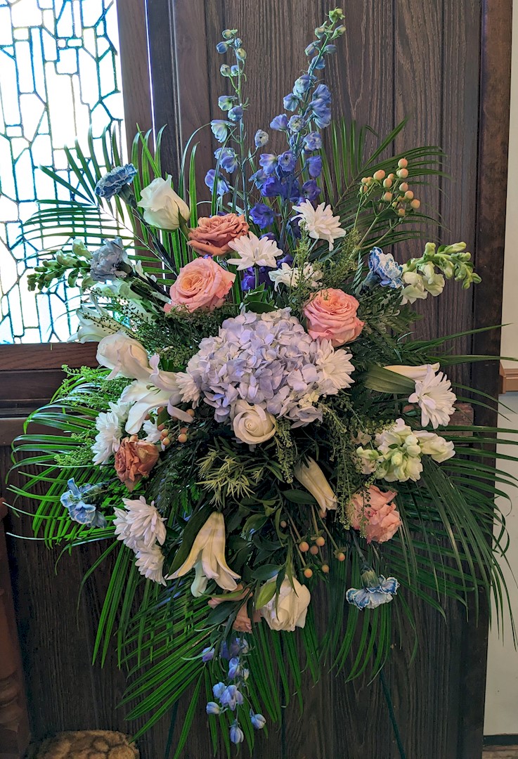 Flowers from Family: Wes and Nicki; James and Nylda; and Dakoda, Tanner, and Kadyn