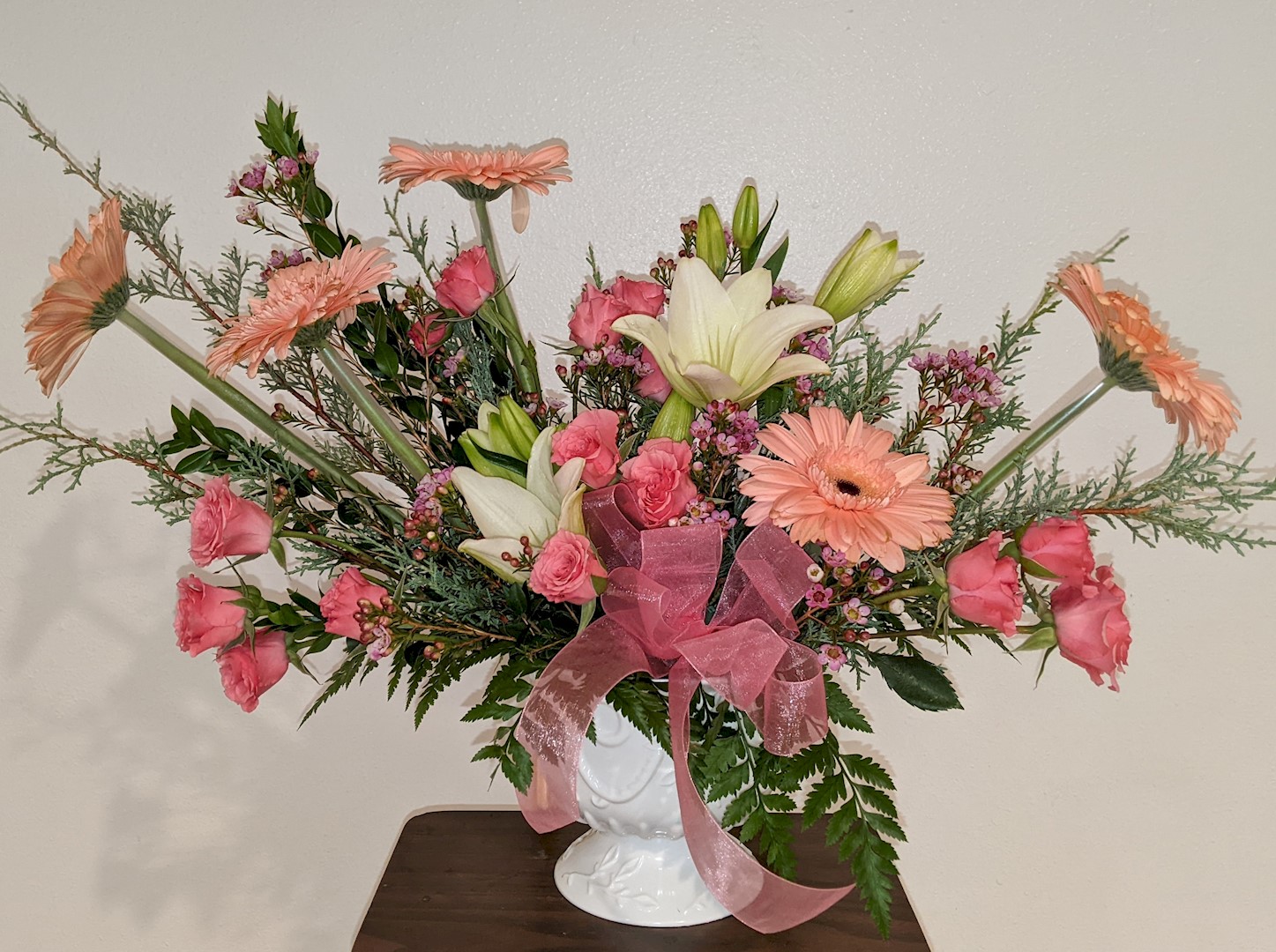 Flowers from Pam (Larabee) Miller
