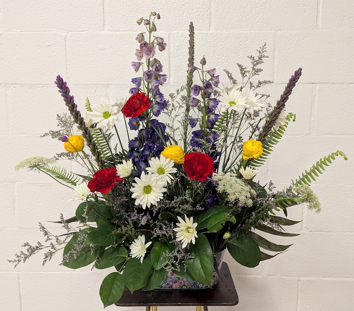 Flowers from Linda Harrison and Spencer, Kaitlyn, and Leightyn Blom