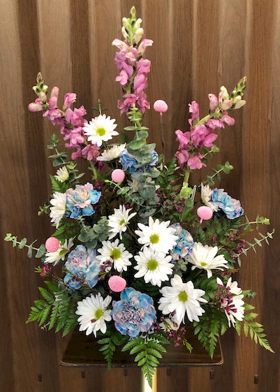 Flowers from Stewart, Rhonda, and Girls