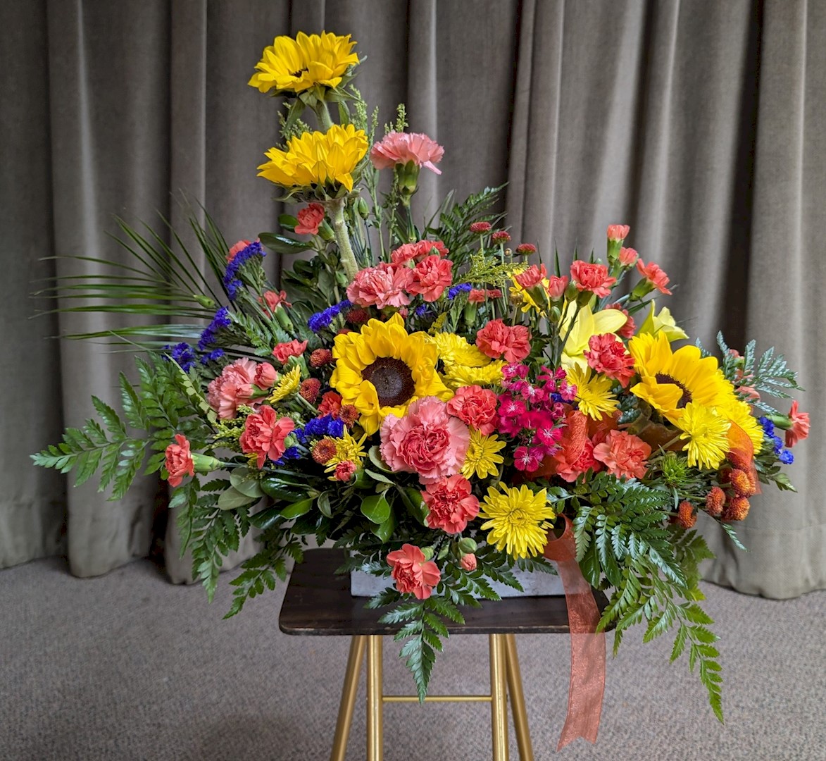 Flowers from Tim, Denise, and Jade Nelson