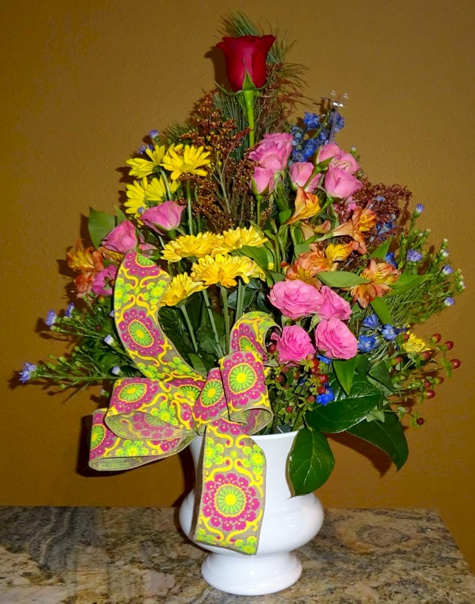Flowers from Arlene and Peter Welsh