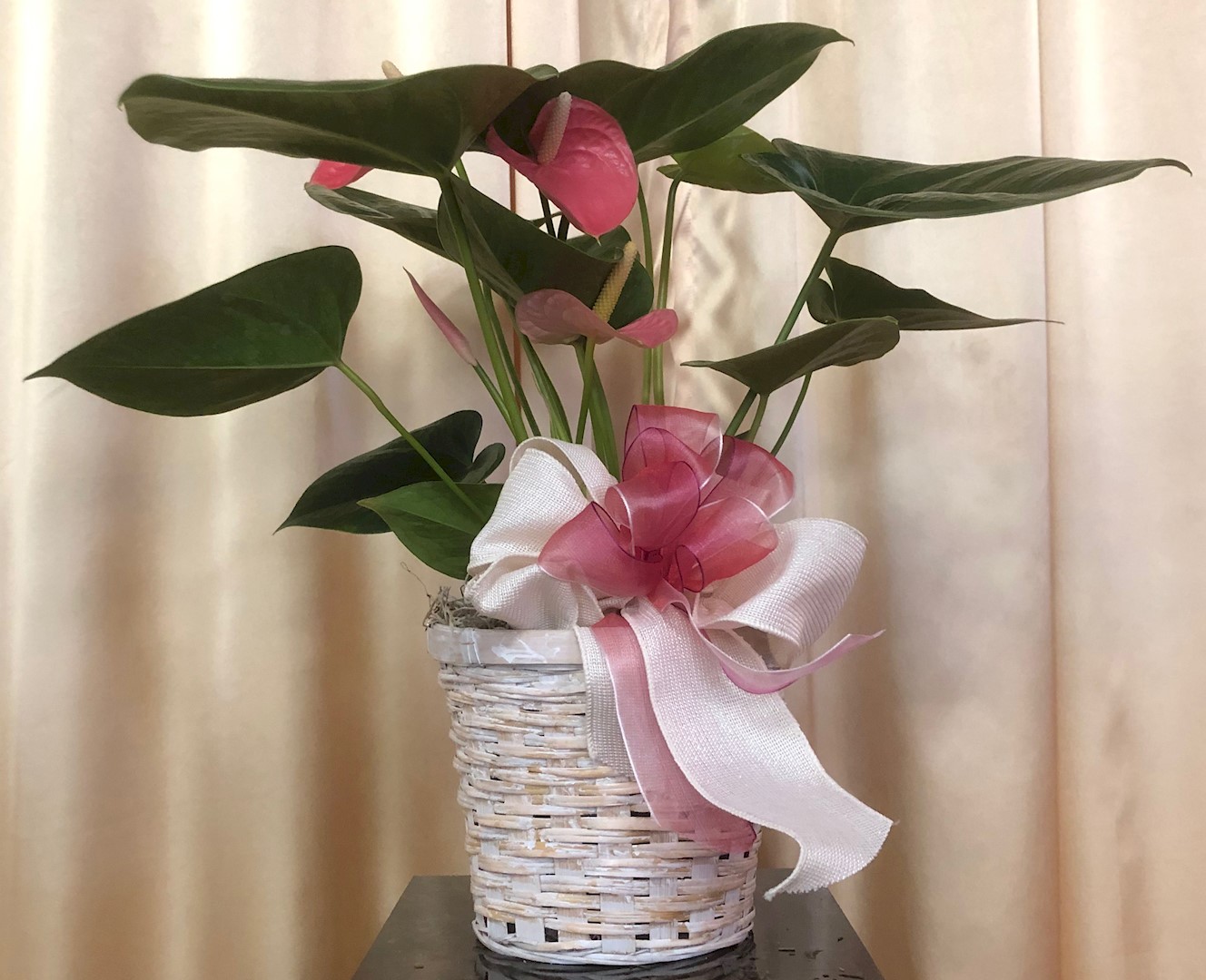 Flowers from 1st National Bank - Shaun, Angel, and Sherrie