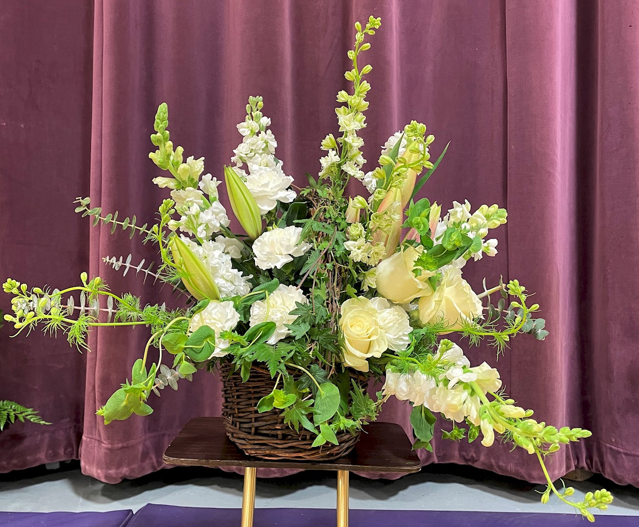 Flowers from Calvin and Raylene