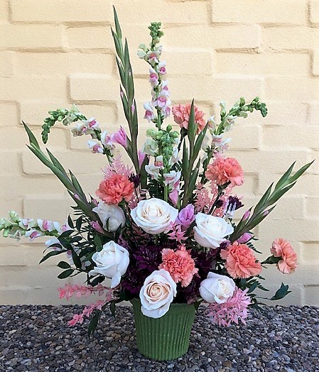 Flowers from Barr Signs: Barry, Edna, and Family