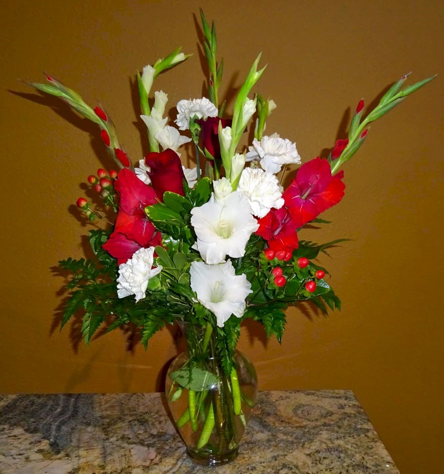 Flowers from Doug and Justine Estes