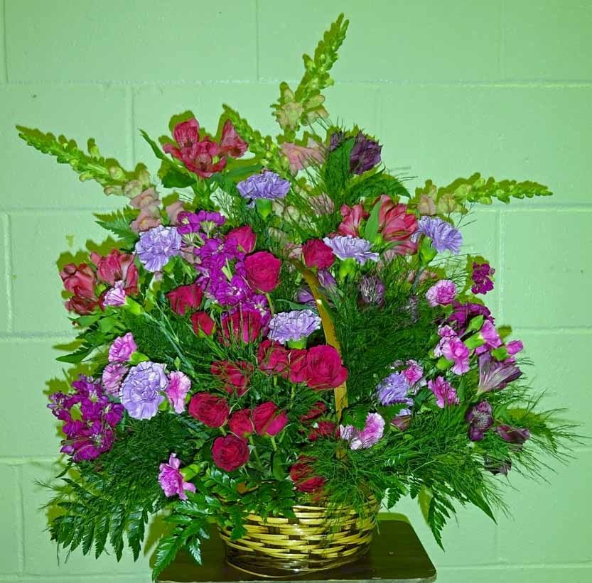 Flowers from Lynn & Marnie, Terry & Lori, Jim & Karen, Cathy, and Allison