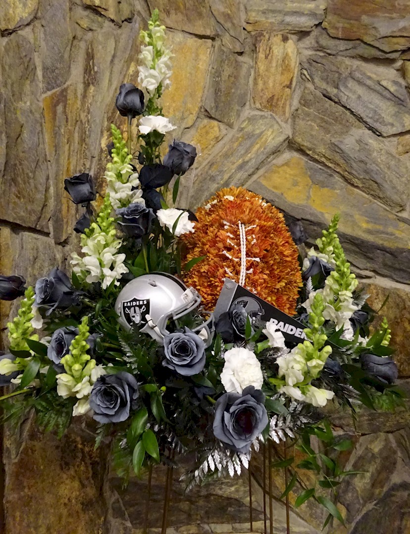 Flowers from Uncle Karl and Aunt Val; Healther, Dubs and kids; Kyle and Bailey; Steph, Eben and kids; and Andy, Bri and kids