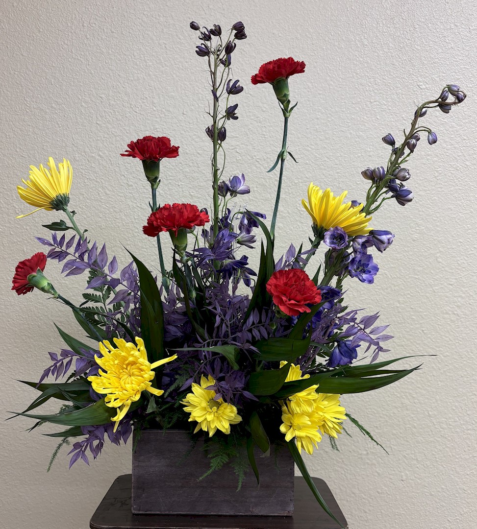 Flowers from Aunt Cathy and Family
