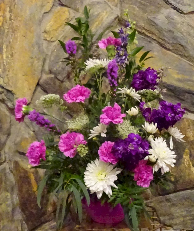 Flowers from Alfalfa Valley School