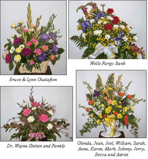 Flowers from 