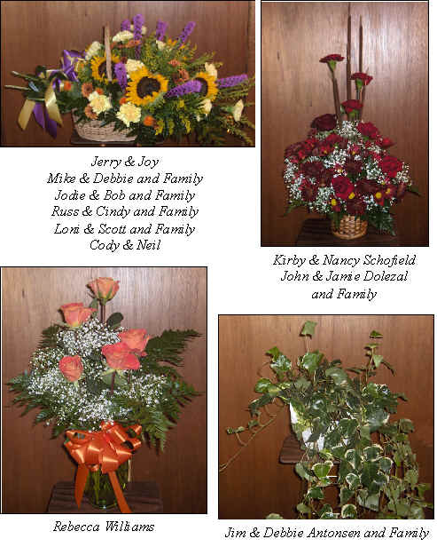 Flowers from 