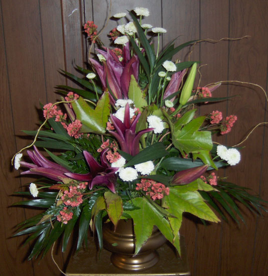 Flowers from The Gregg Families -Dennis & Kay-Jay & Audrey-Jan
