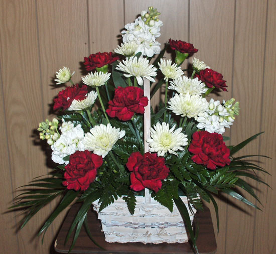 Flowers from Chris Davis