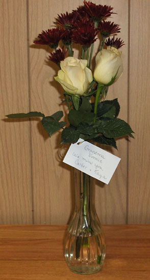 Flowers from Carter & Taya
