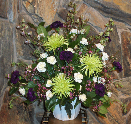 Flowers from Irene & Girls