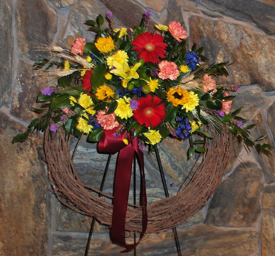 Flowers from "Grandpa"