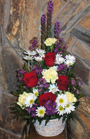 Flowers from Lisa, Mary Lou, Brianne, Laurie, Sandy, Char, Tracy, Kelly, Ann, J.J. and Mary Ann
