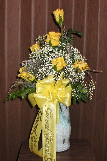 Flowers from "Great-Gradma" - "Great-Great-Grandma"