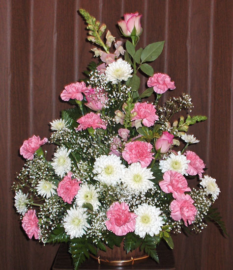 Flowers from Doug & Justine and Family