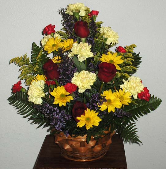 Flowers from Communications Center - Eldon, Linda, Neil and Jeremy