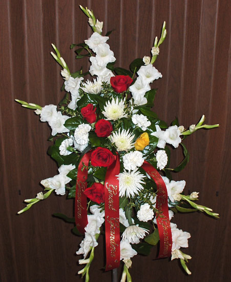 Flowers from "Grandma"  "Great-Grandma"  "Great-Great-Grandma"