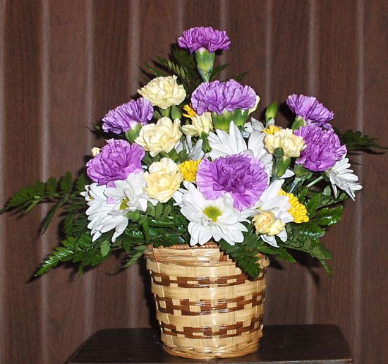 Flowers from Wasta Methodist Church